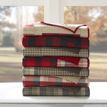 Fireside Plaid Throw Blanket