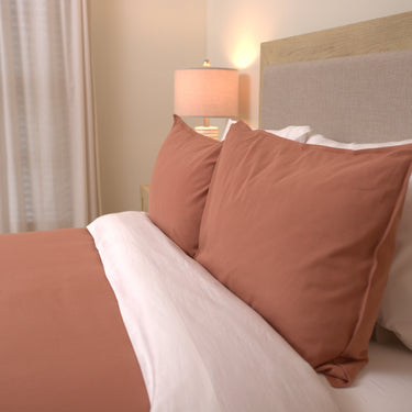 Amber with pillows